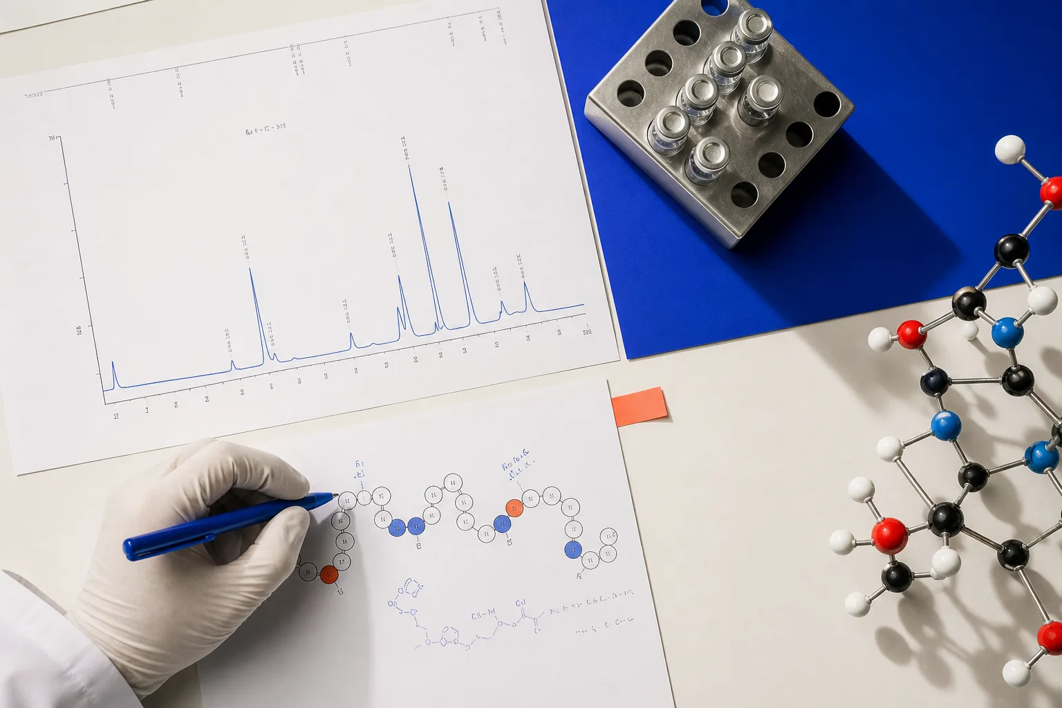 Peptide research, quality control and international supply workflow