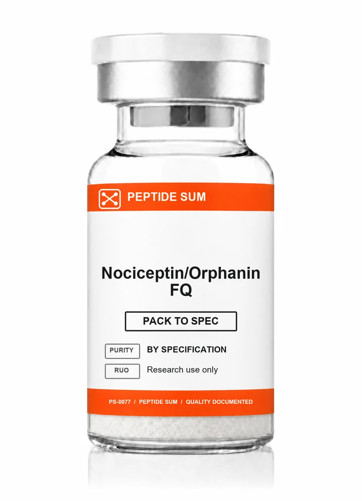 Nociceptin / Orphanin FQ PeptideSum branded research vial