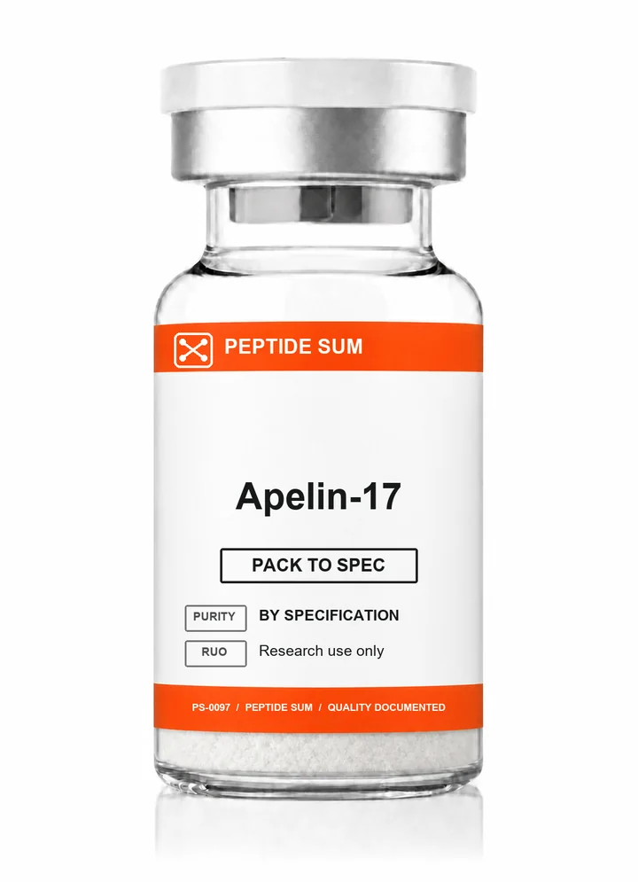 Apelin-17 PeptideSum branded research vial