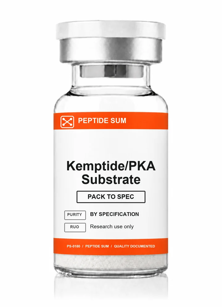Kemptide / PKA Substrate PeptideSum branded research vial